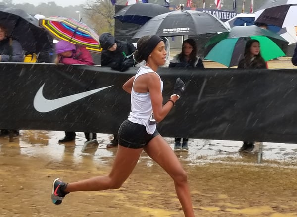 Tsion Yared Running at State Championship Meet 2018