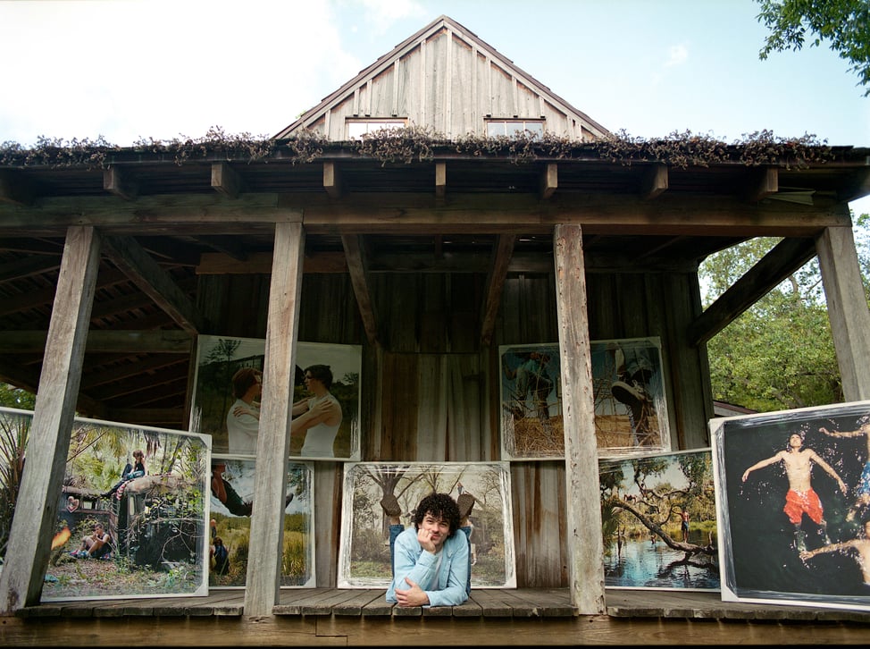 Portrait of Josh Aronson by Nicole Combeau, Horizontal