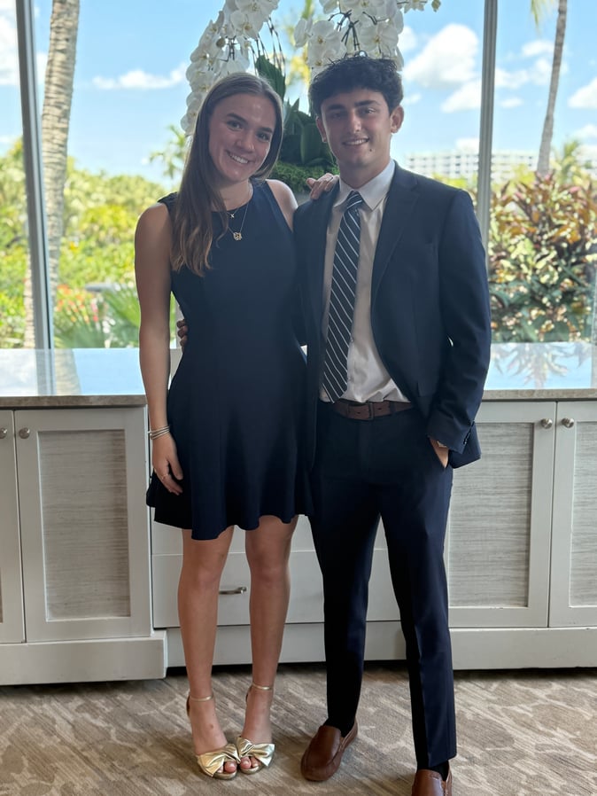 Charlotte Thies and Jake Weidenfeld
