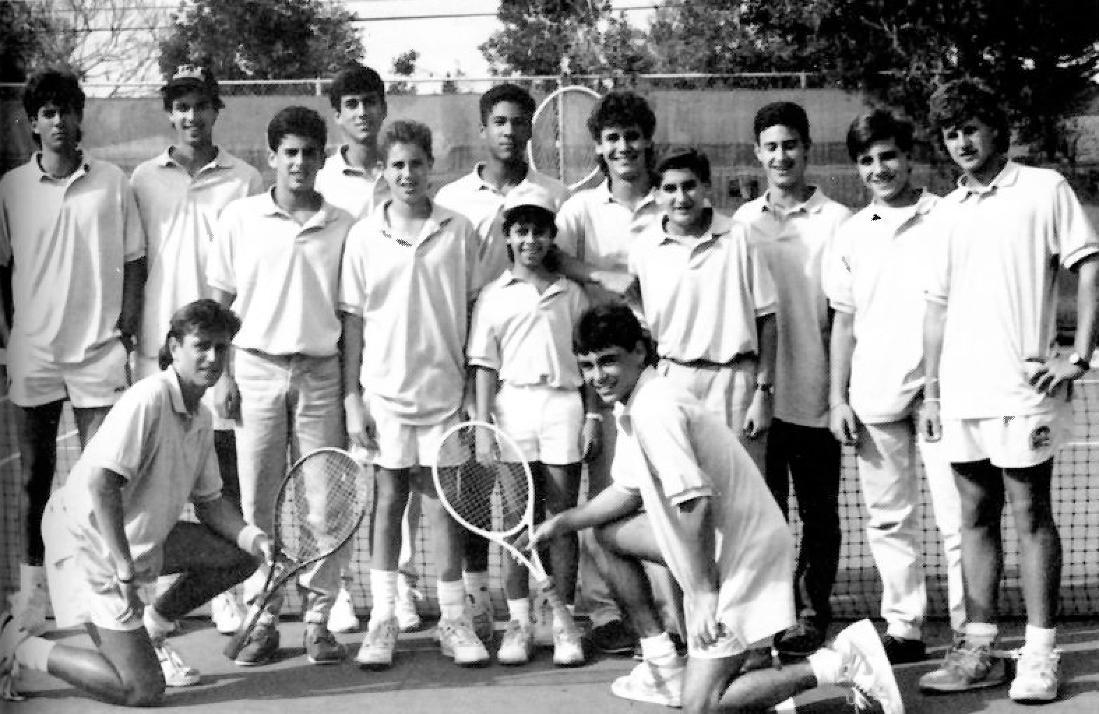 Boys Varsity Tennis 1989-90