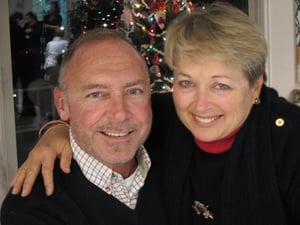 Martine White and Andy Werch '72