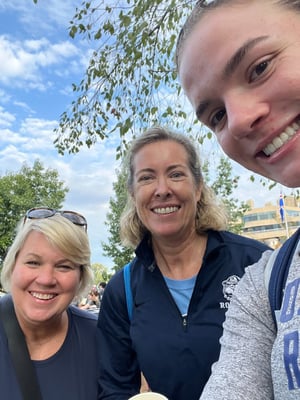 Kate Sullivan Hare 83, Charlotte Roder Thies 89, and Charlotte Thies 25