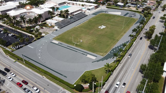 East Campus Athletic Complex Spring 2021 Aerial